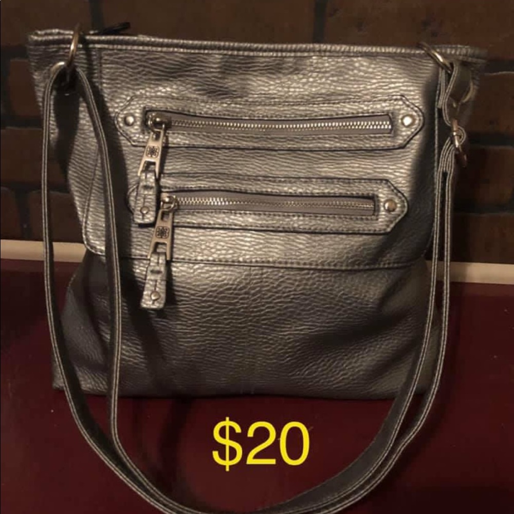 Silver crossbody